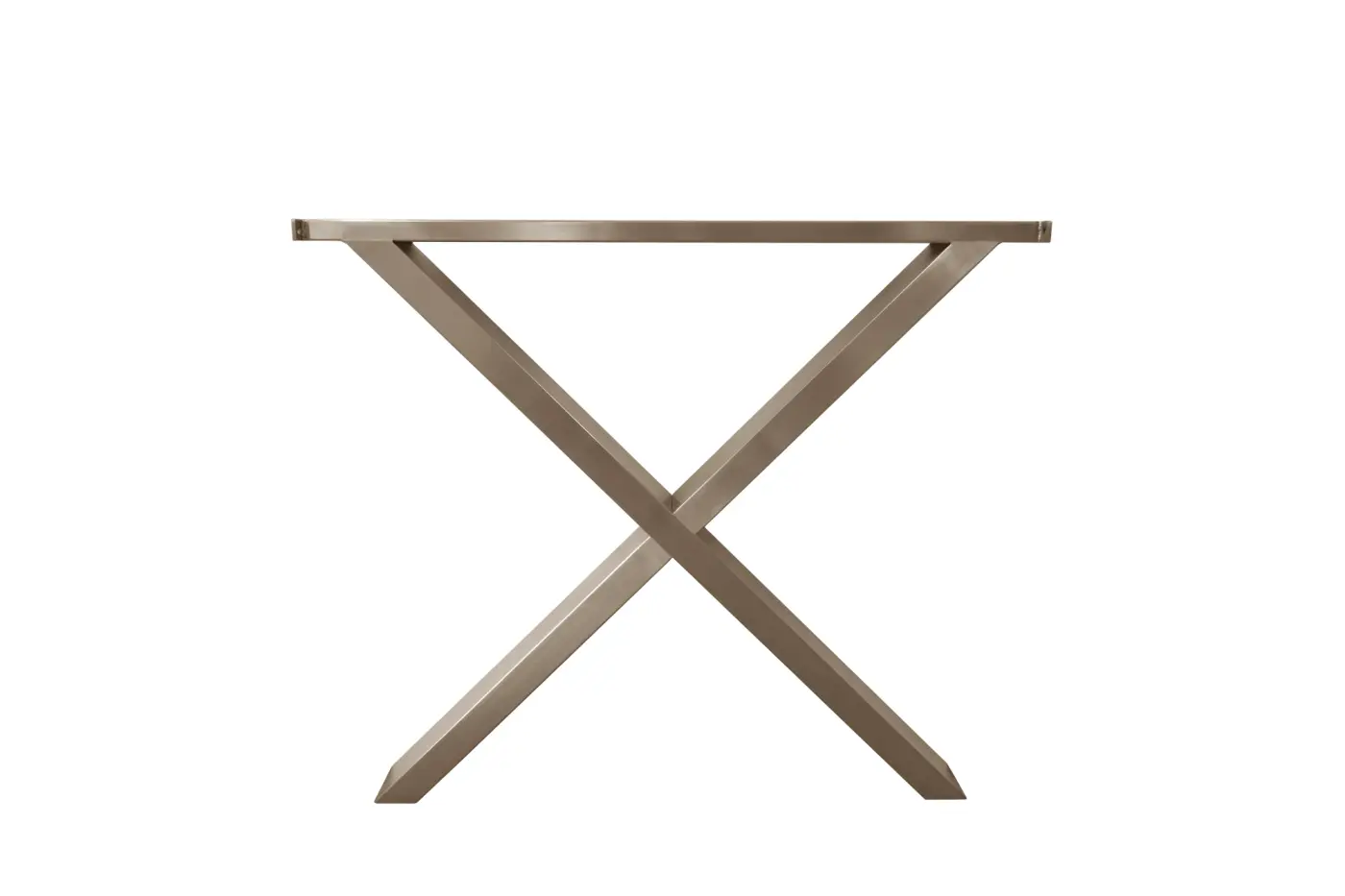 Gartentisch Monaco, Edelstahl X-Form, 210x100 cm Keramikp... Gartentisch Monaco, Edelstahl X-Form, 210x100 cm Keramikp...