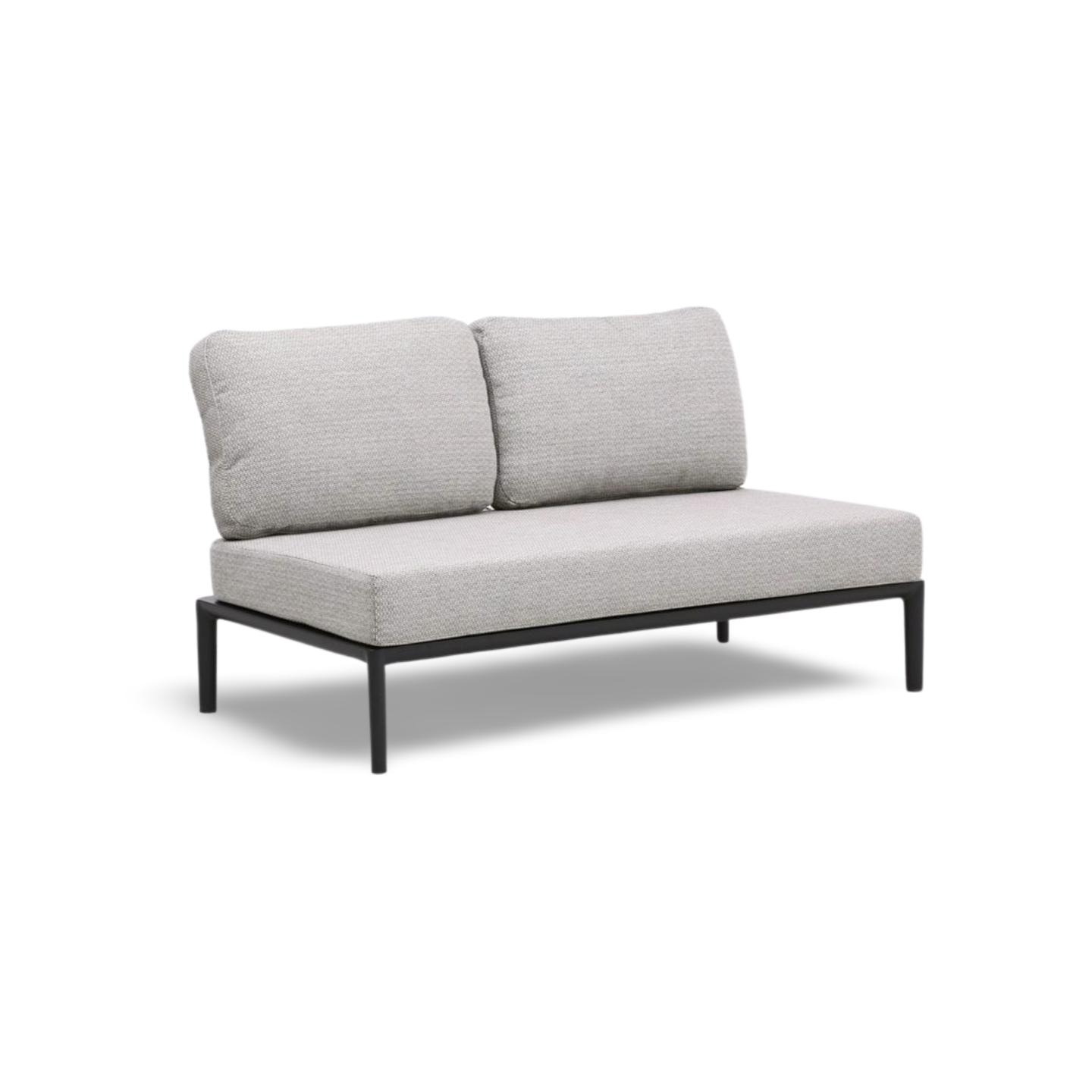 Sofa, Gartensofa, Bezugstoff, Kissen, Metallrahmen