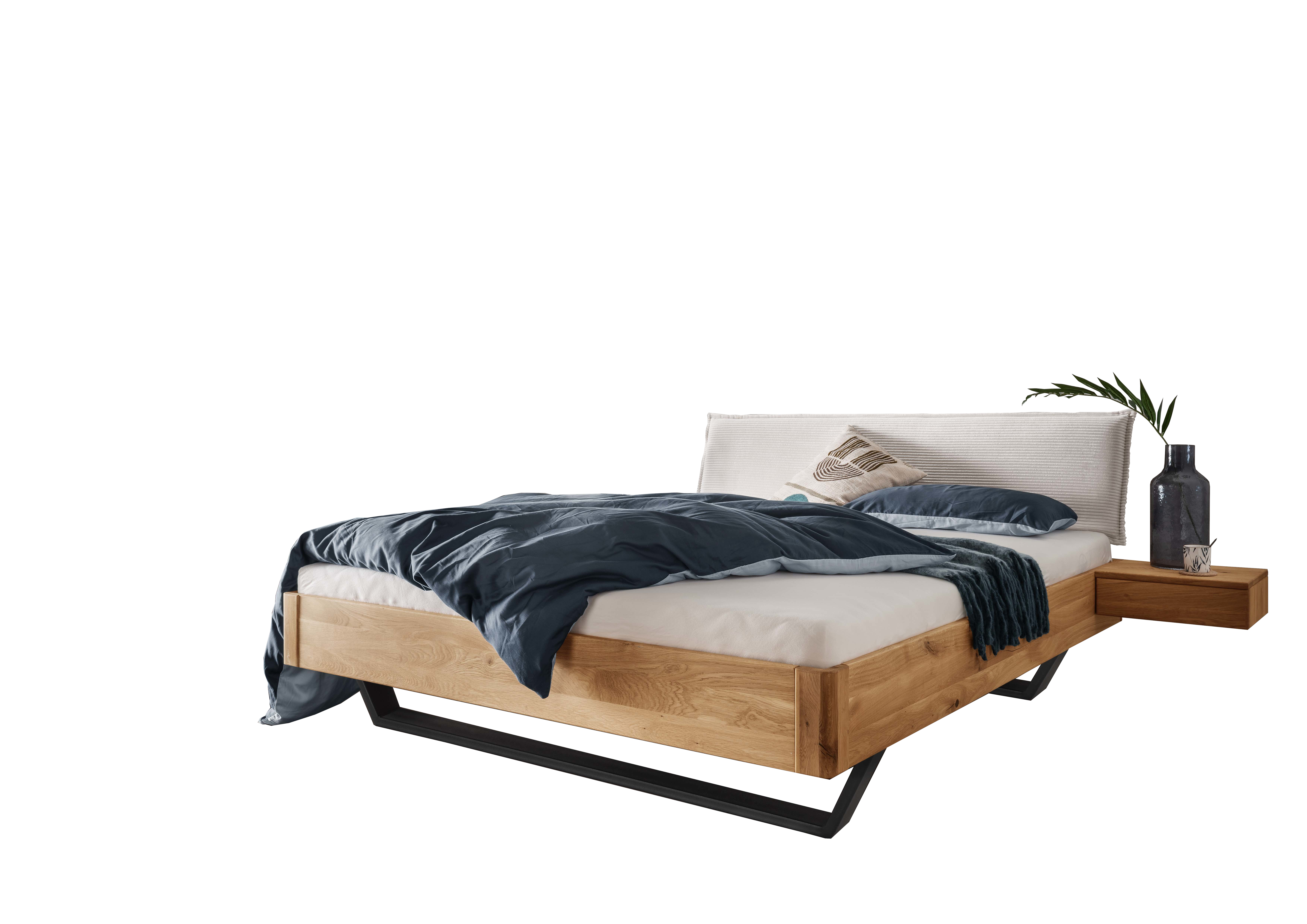 Davos Bett aus Wildeiche geölt - 140x200cm 