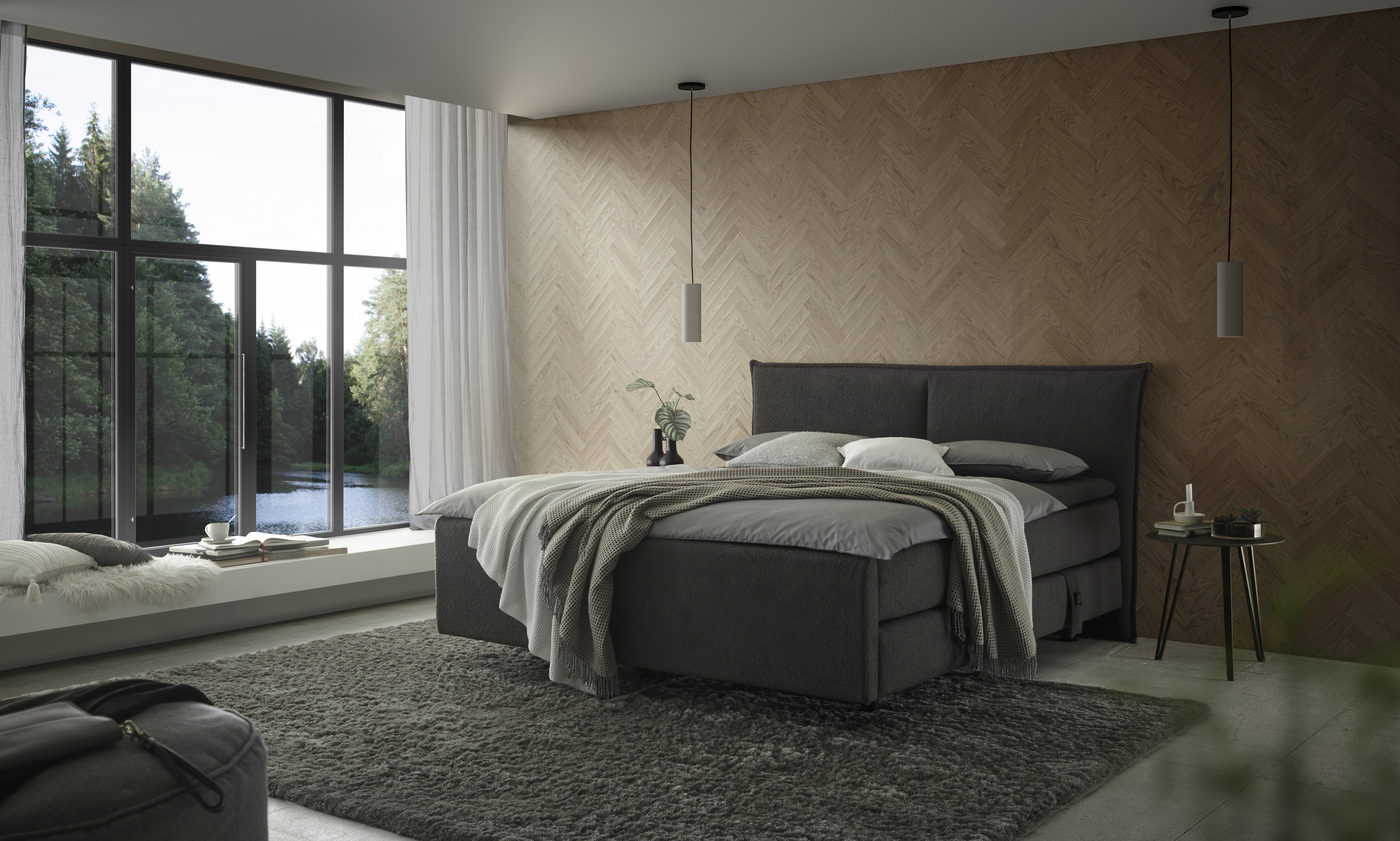 FEMIRA Boxspringbett FeMyDream 3 - Kopfteil 10 - Liegefläche 180x200cm - mit Motoren FEMIRA Boxspringbett FeMyDream 3 - Kopfteil 10 - Liegefläche 180x200cm - mit Motoren