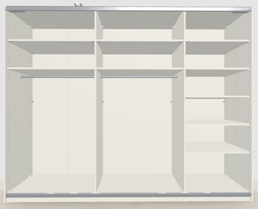 Schrank, Wandschrank, Korpus, Schrankregale, Aufbewahrung