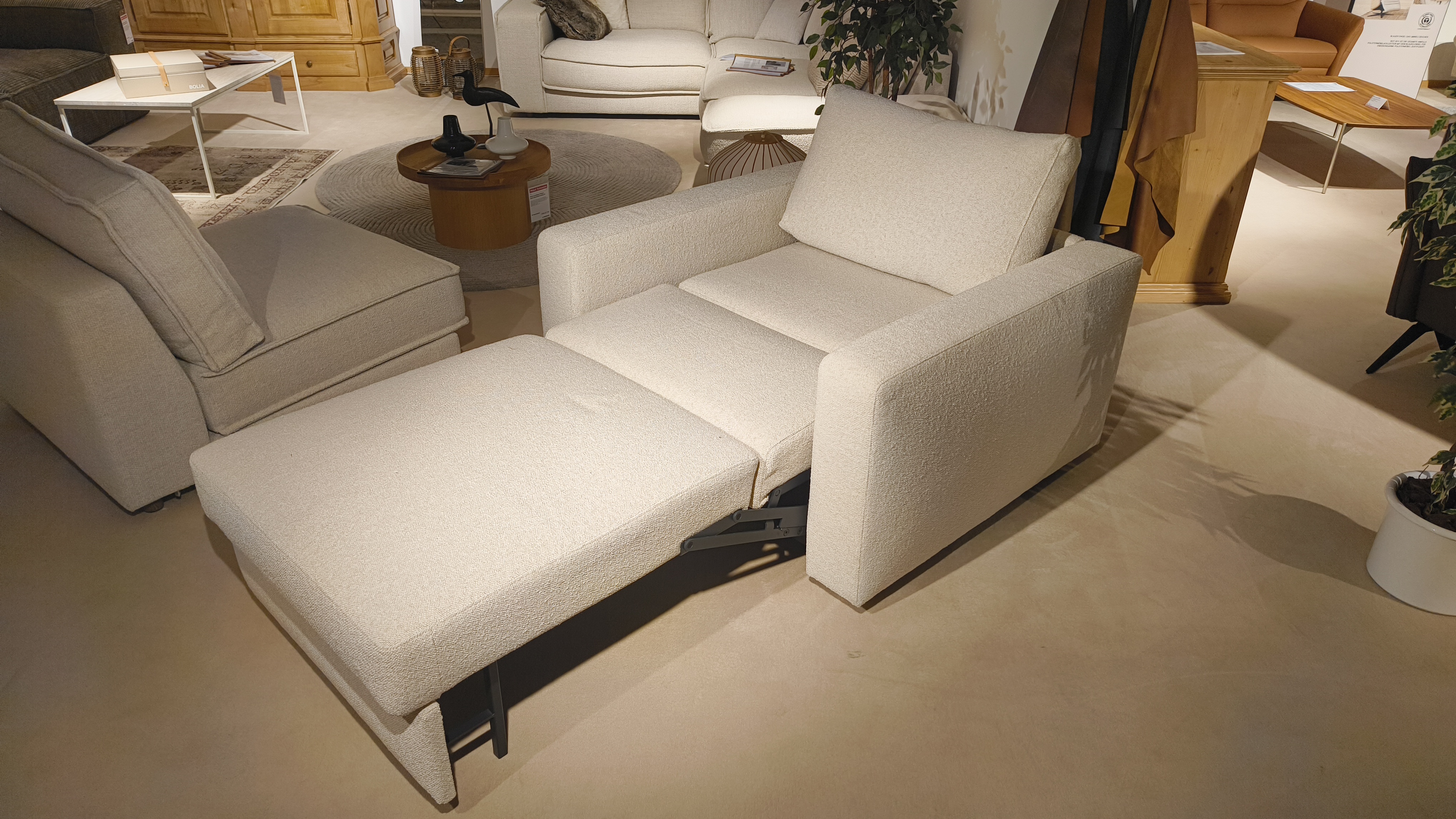 sofa, modular sofa, beige, Stoff, Sektion