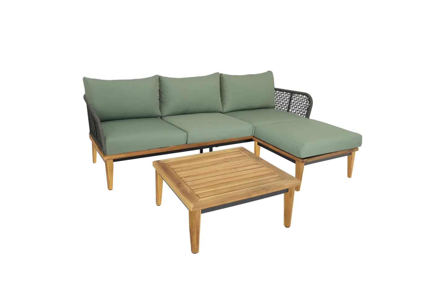 Gartenlounge Locarno, Eckgarnitur klein Gartenlounge Locarno, Eckgarnitur klein