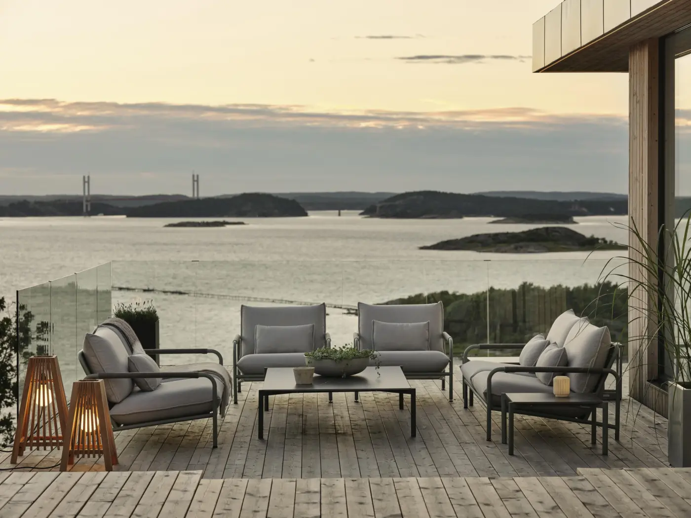 Gartenlounge Lerberget anthrazit Gartenlounge Lerberget anthrazit