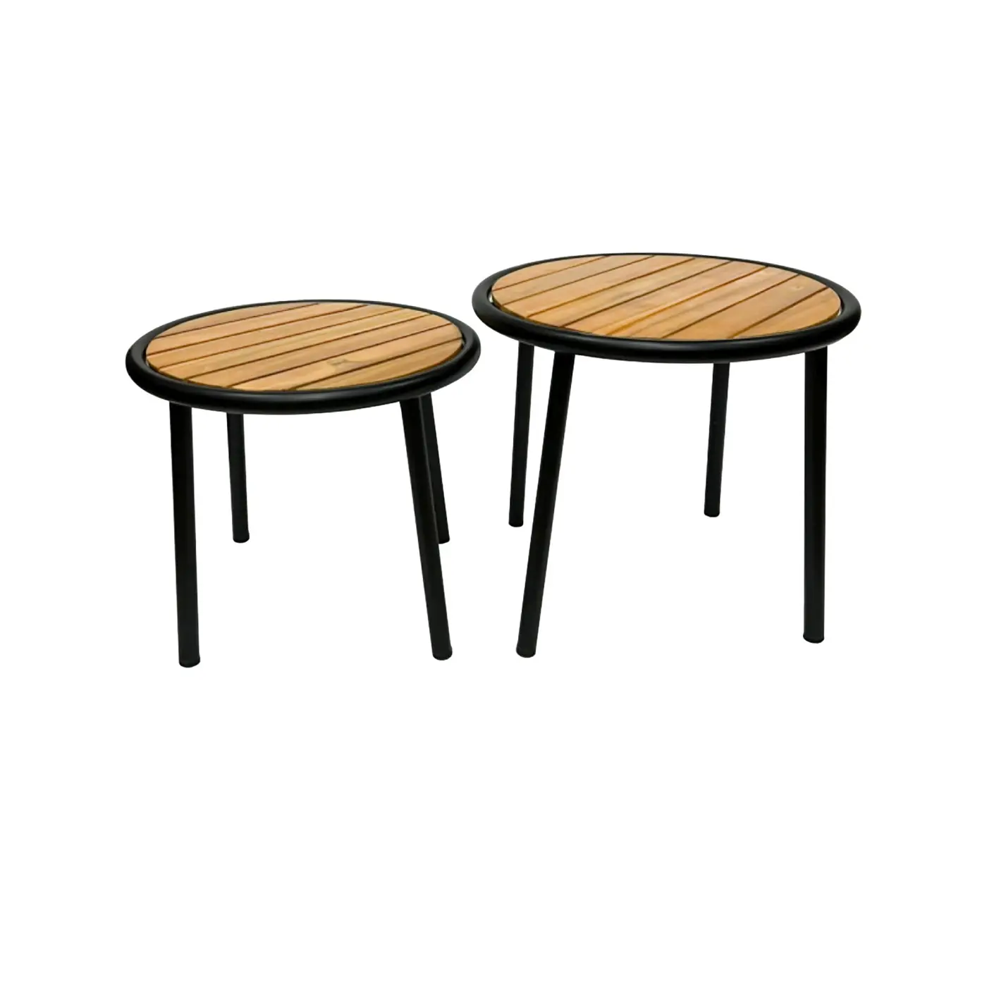 Couchtisch Samira, klein ø 45 cm, h 40 cm, Gestell schwar...