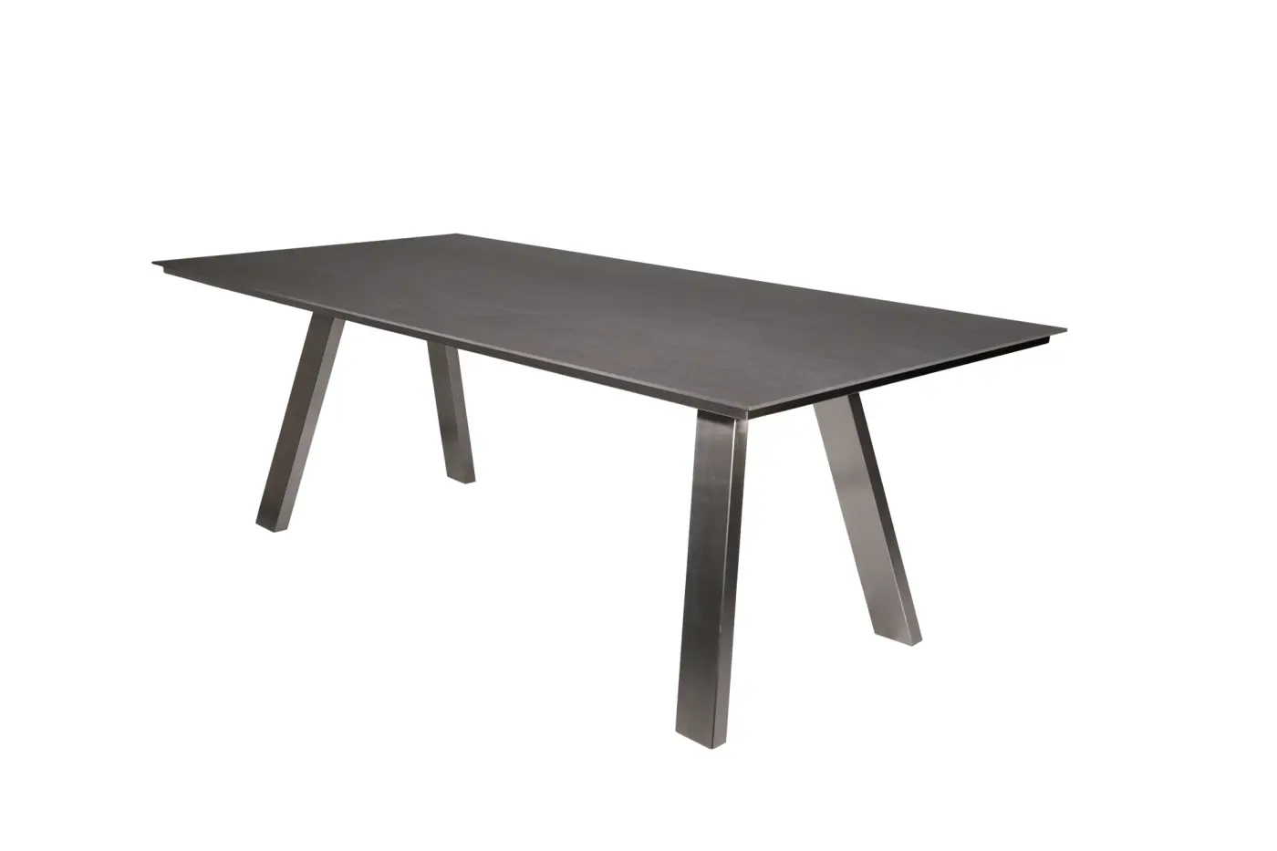 Gartentisch Monaco A-Form Keramik grau