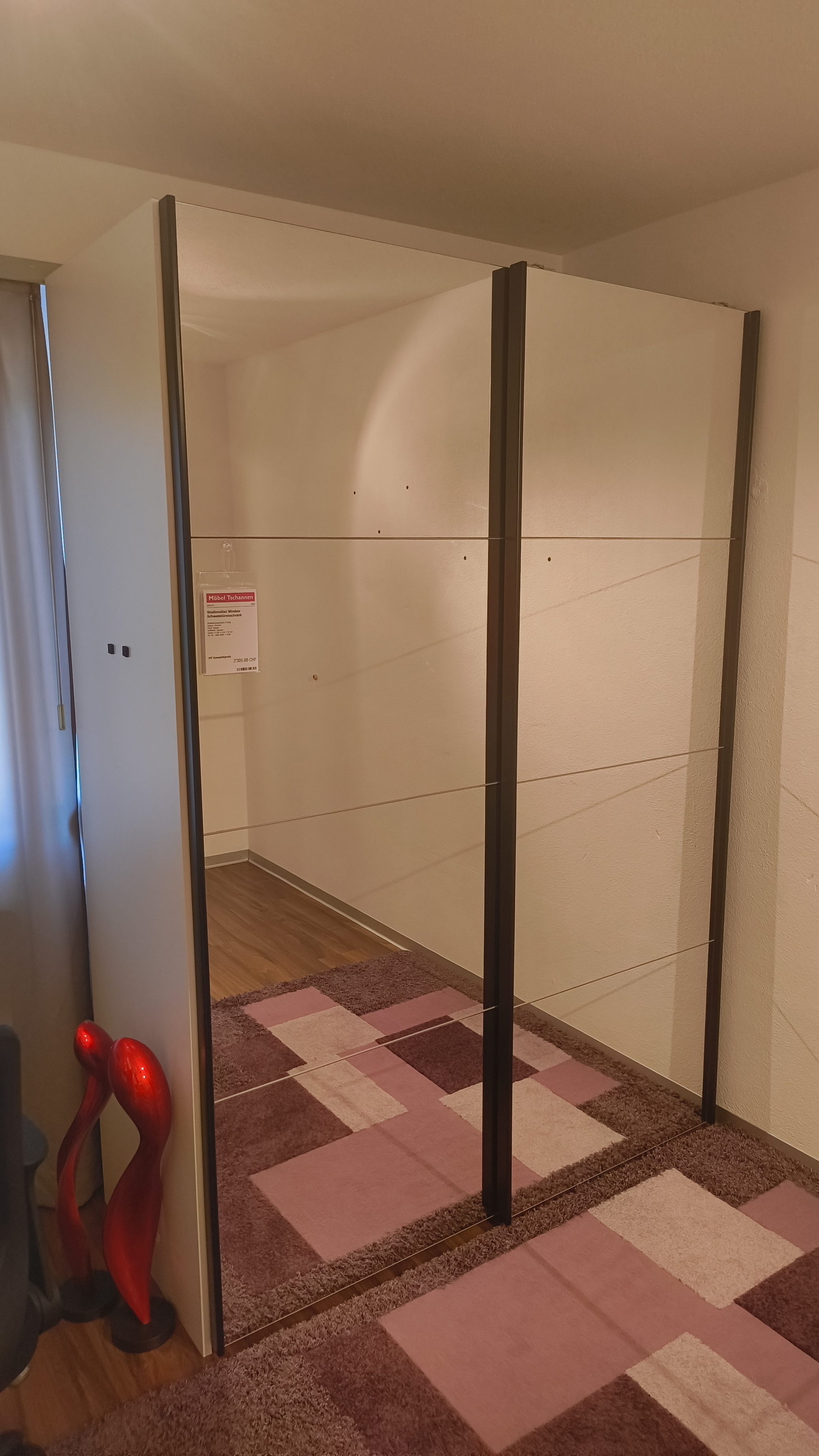 Schrank, Wandspiegel, Spiegelschrank, Garderobe, Rahmen