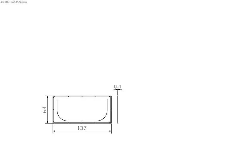 Hasena Stoffabdeckung Bettschublade/Bettkasten SACETO - 137 cm
