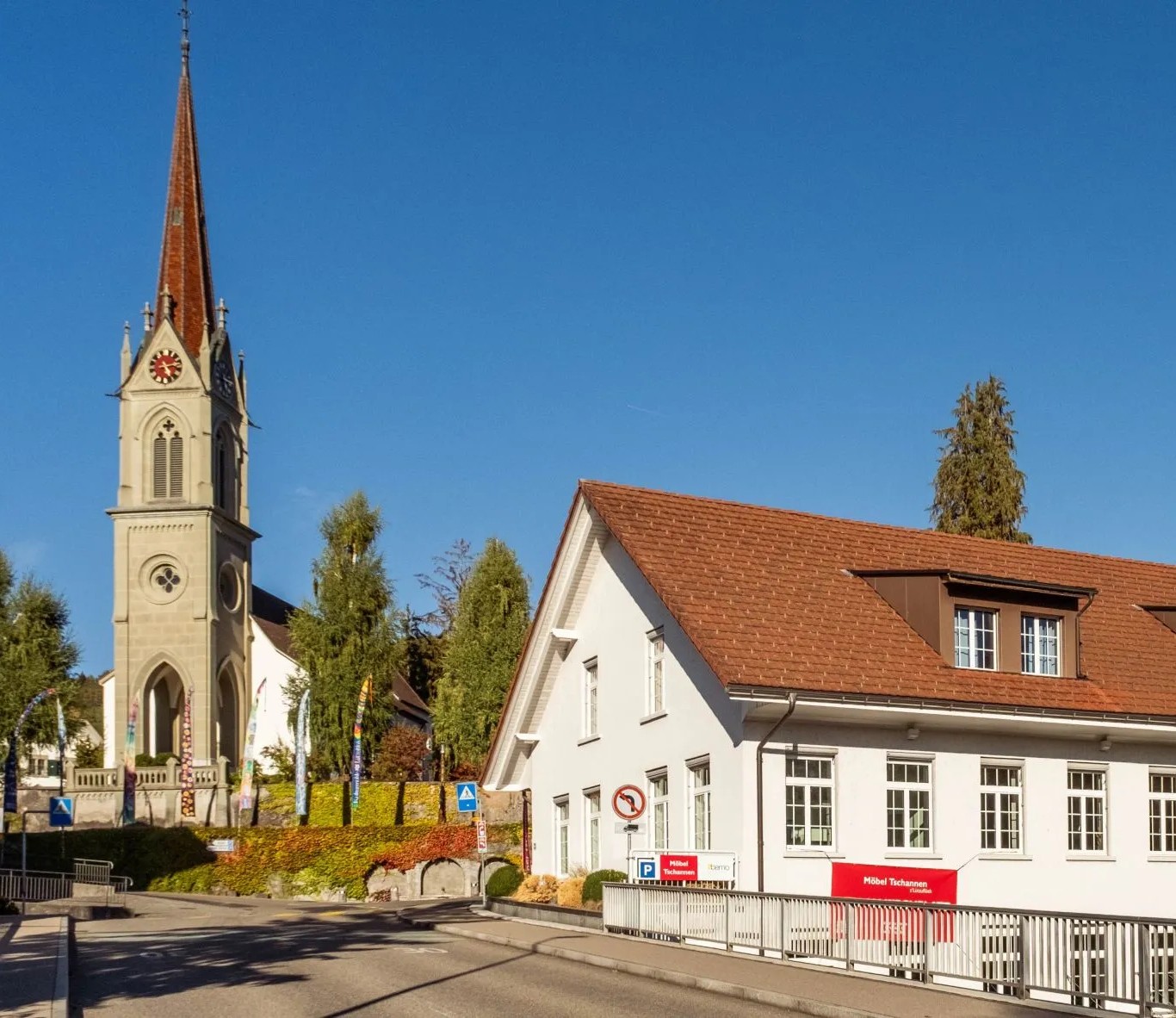 Neuer Standort von Möbel Tschannen am Kirchplatz 8 in Lützelflüh