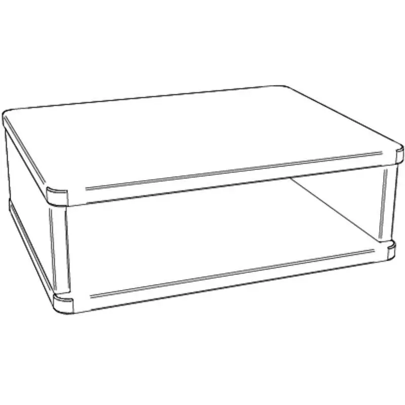Hasena Nachttisch SEVA - 48 cm - Buche weiss deckend, lackiert