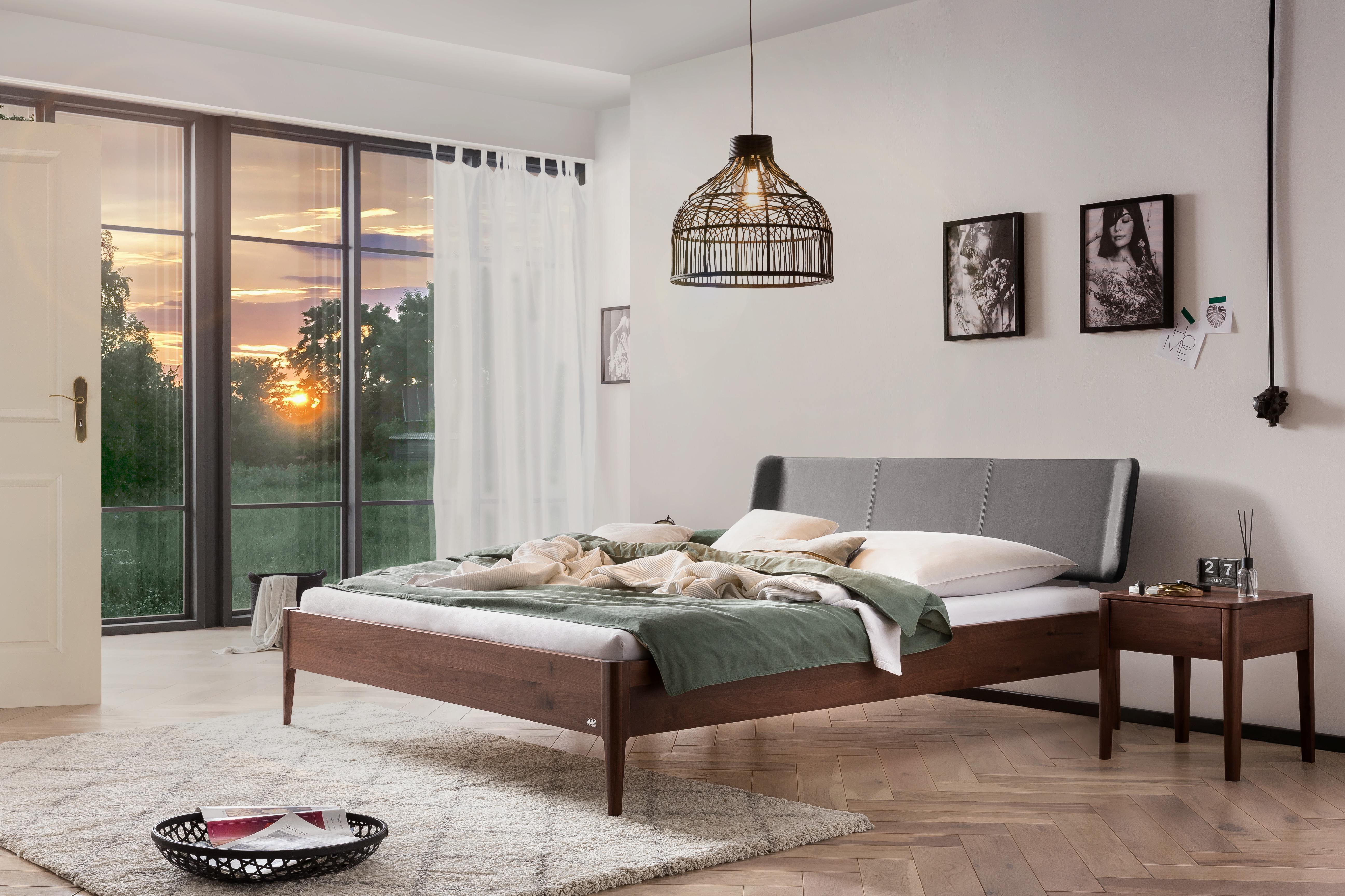 Hasena Bett aus Buche - 180x200cm - LOUNGE 