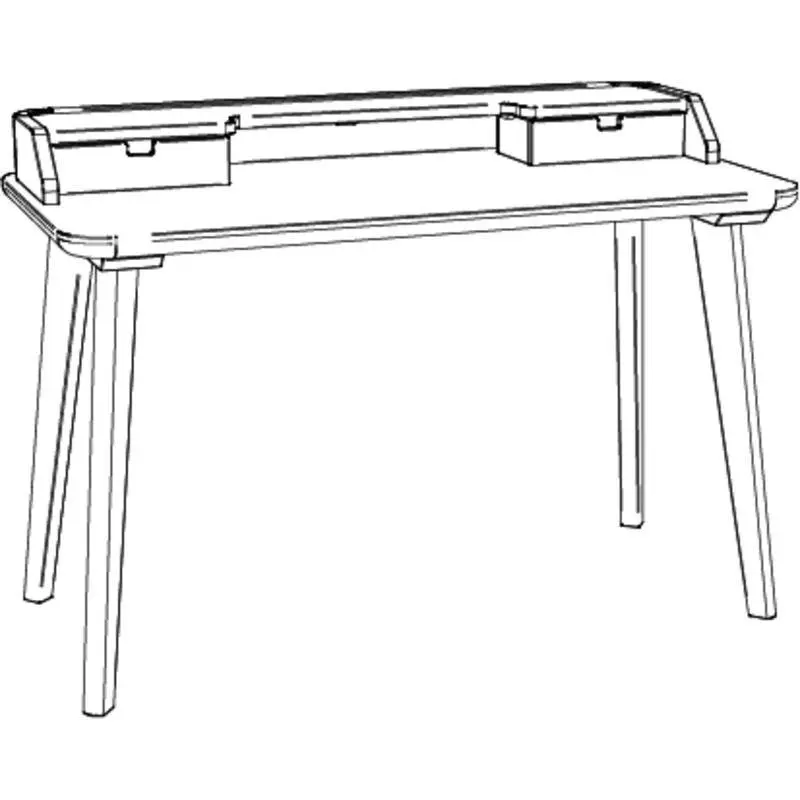 Hasena Sekretär ASKA - 120 cm - Kernbuche natur, geölt