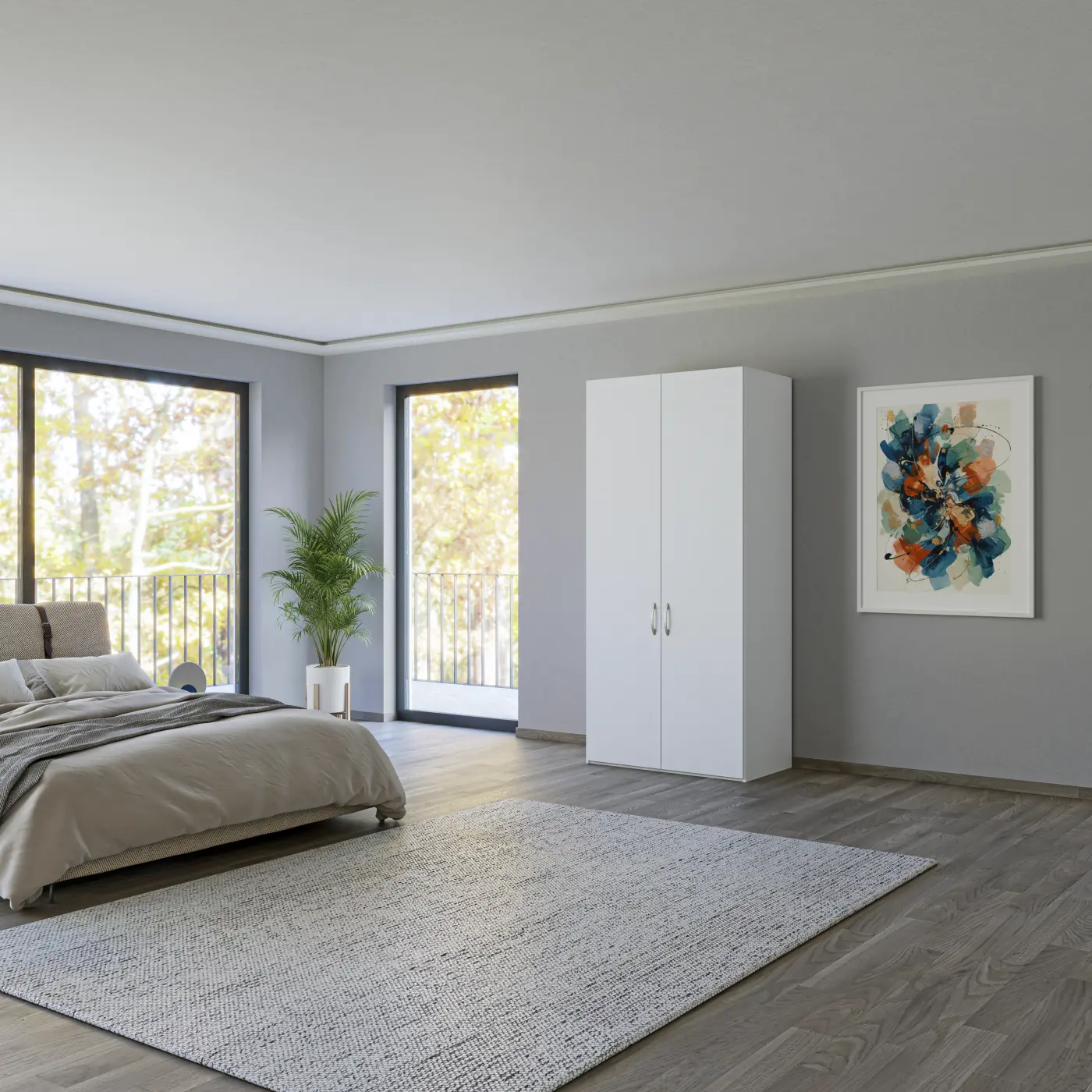 Jutzler Drehtürenschrank 2-türig