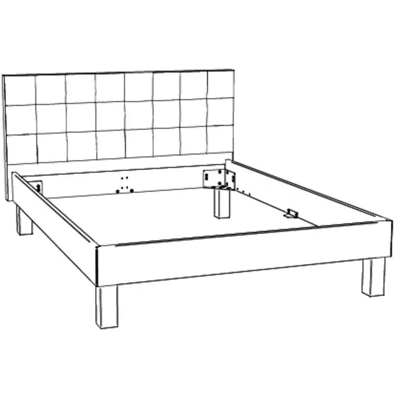 Hasena Massivholzbett RICARDO - 140x200 cm Fuss: 25 - Eiche bright, geölt