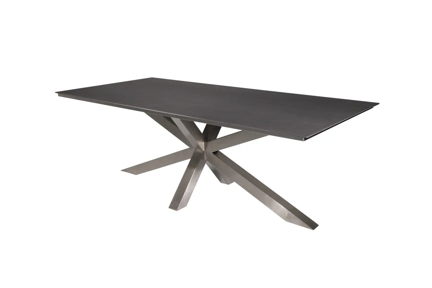 Gartentisch Monaco XX-Fuss Keramik anthrazit Gartentisch Monaco XX-Fuss Keramik anthrazit