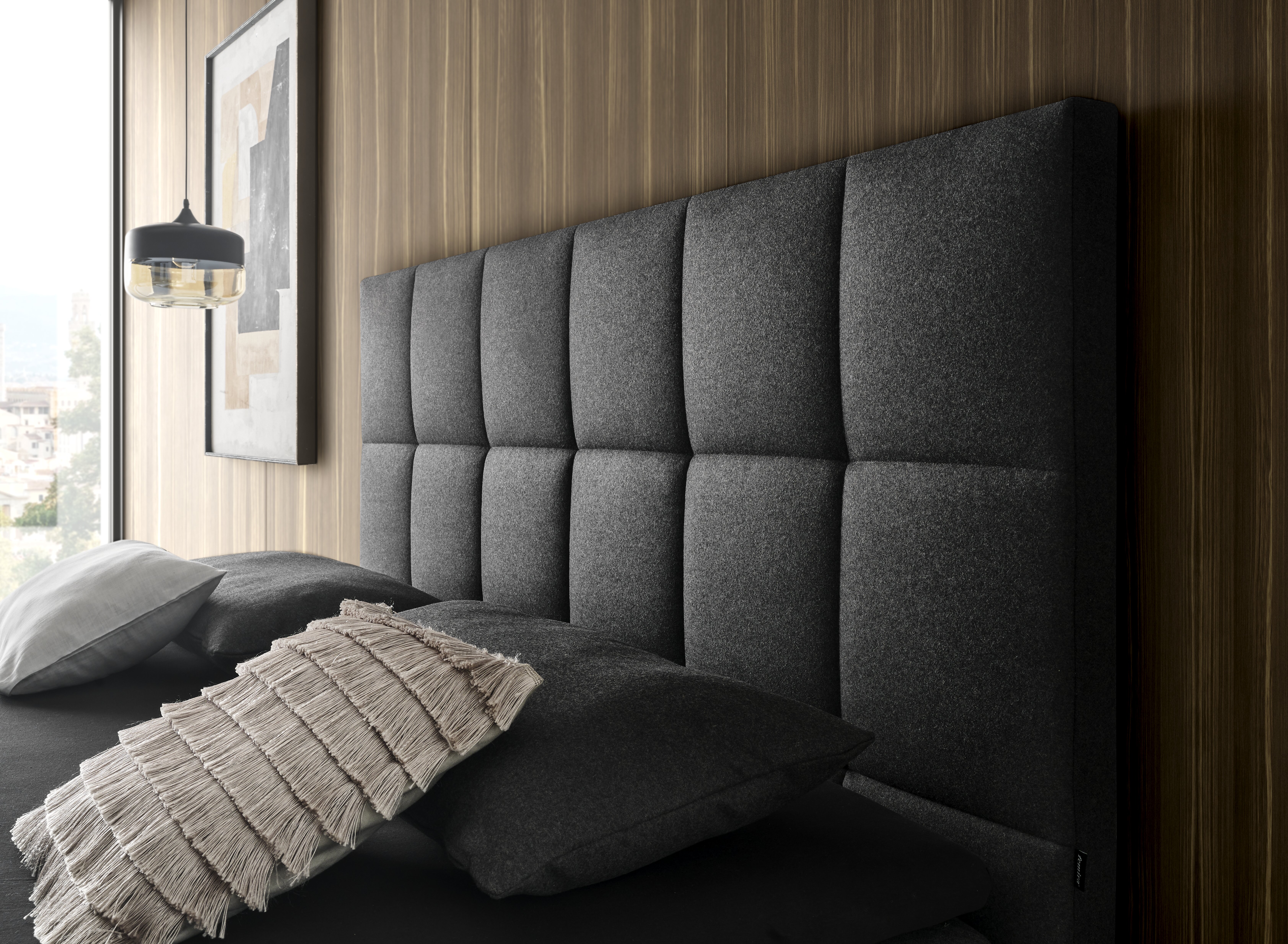 FEMIRA Boxspringbett FeMyDream 2 - Kopfteil 4 - Liegefläche 200x200cm