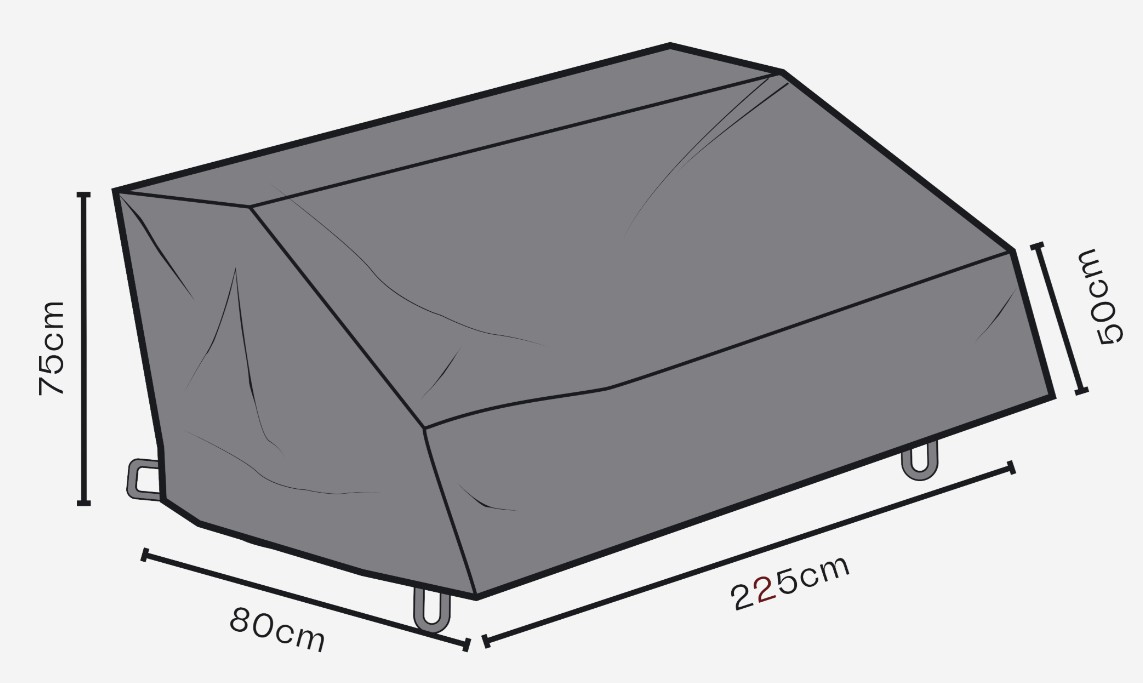 Sofa Hülle, Gartensofa Bezüge, Schutzhülle, Sitzbezug, Schutzhülle für Möbel