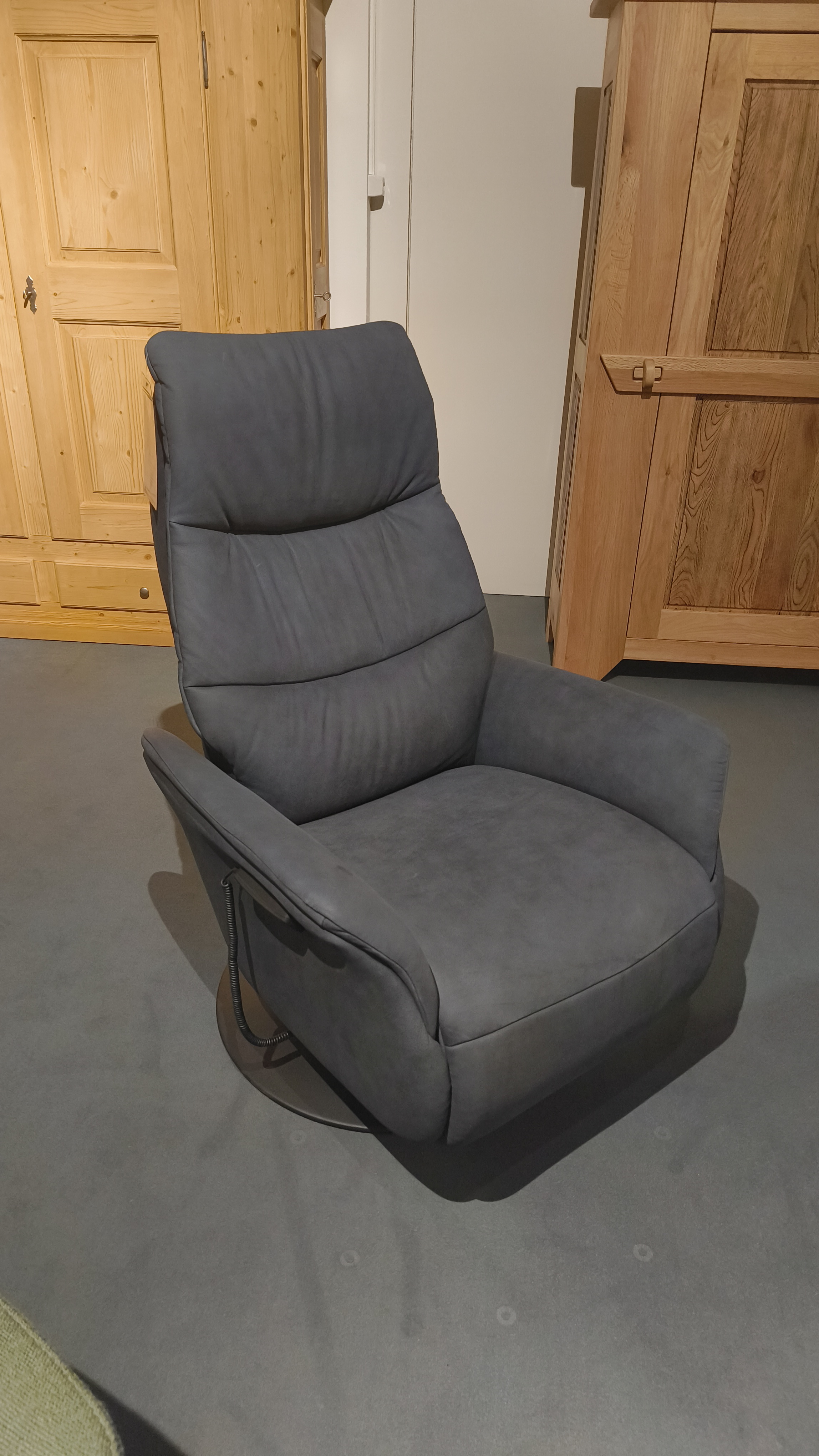 Sessel, Polstersessel, Sofasessel, Grau, Verstellbarer Sessel